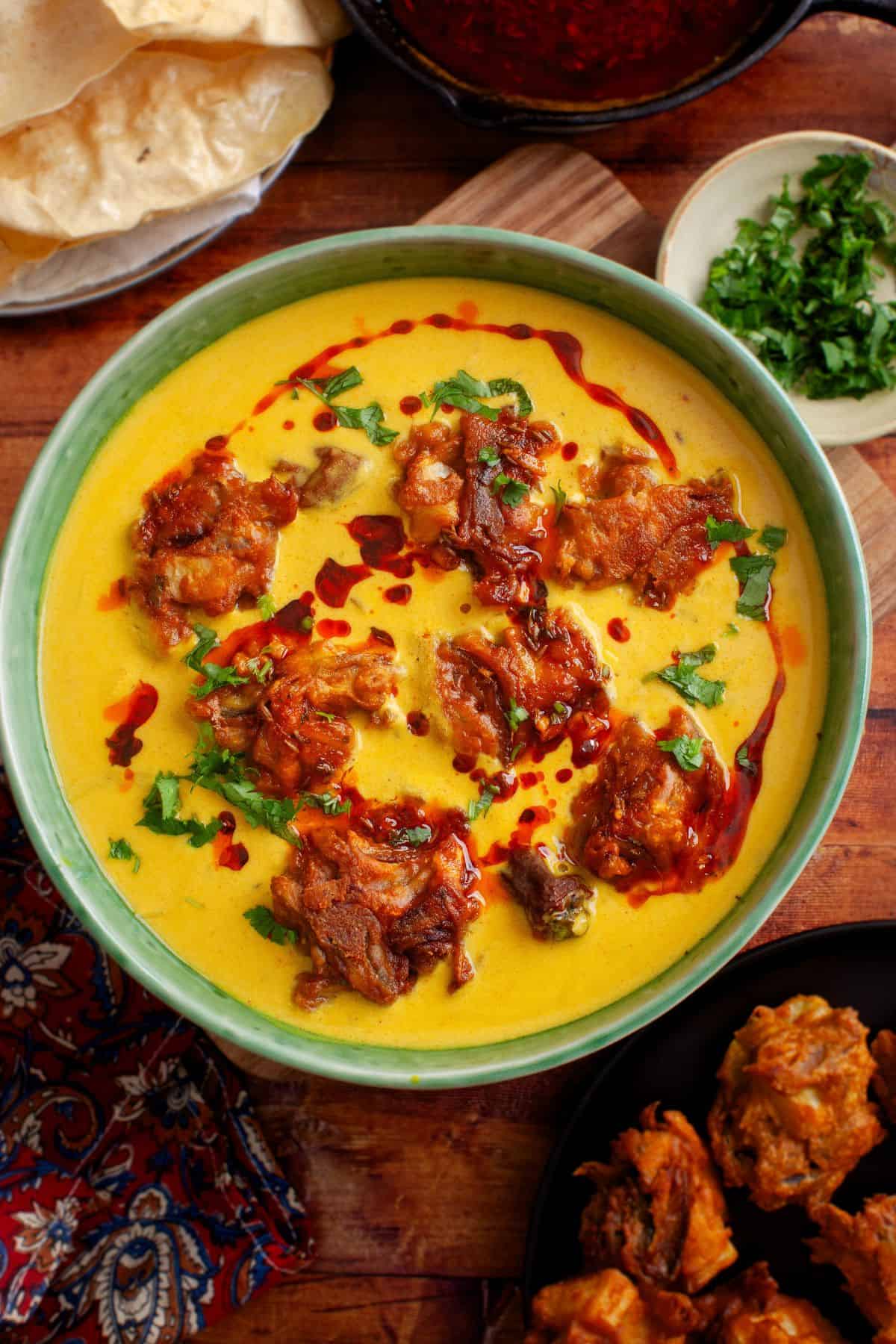 Dahi Kadi Pakora
