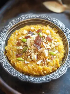 Moong dal halwa